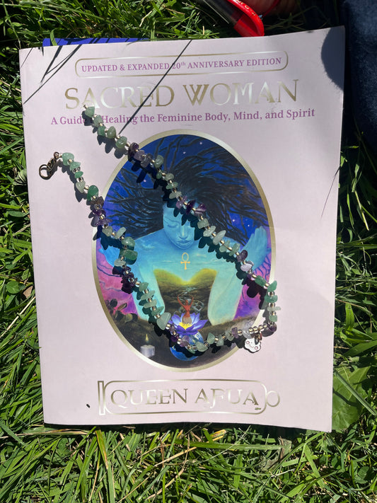 "Emerald Glow" Crystal Necklace