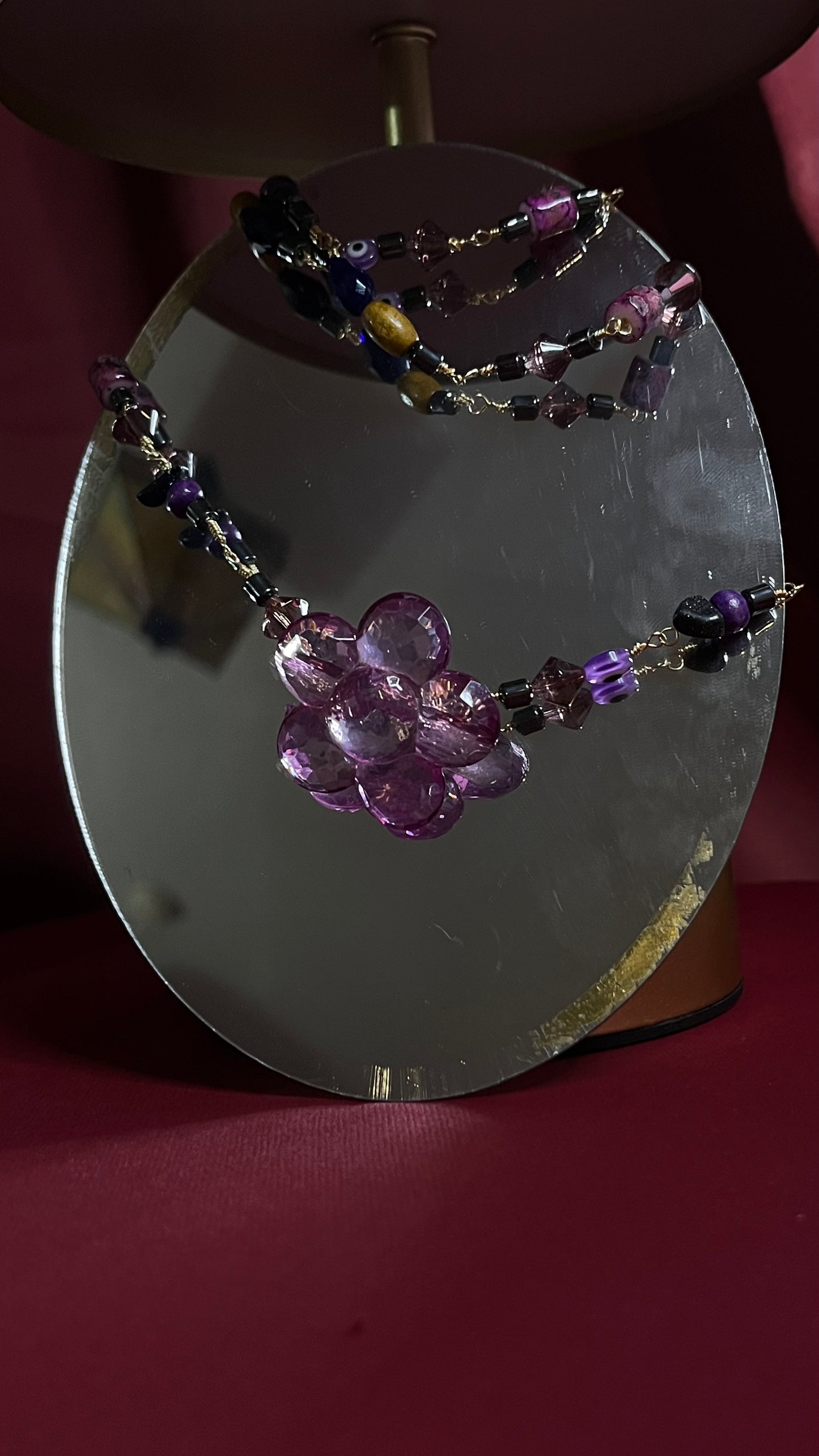 'Violeta Bloom' Junk Waistbead