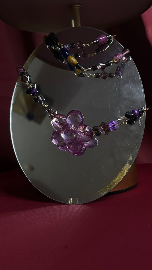 'Violeta Bloom' Junk Waistbead