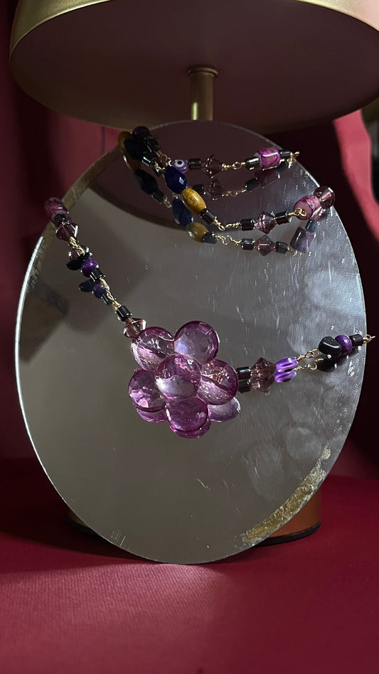 'Violeta Bloom' Junk Waistbead
