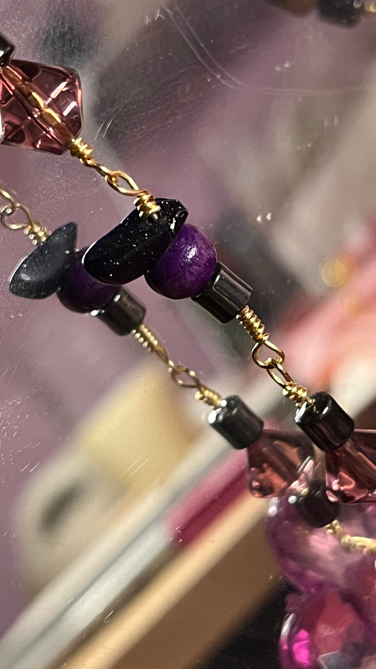 'Violeta Bloom' Junk Waistbead