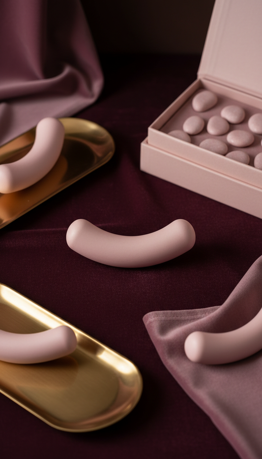 Blushed Porcelain Gua Sha Tool