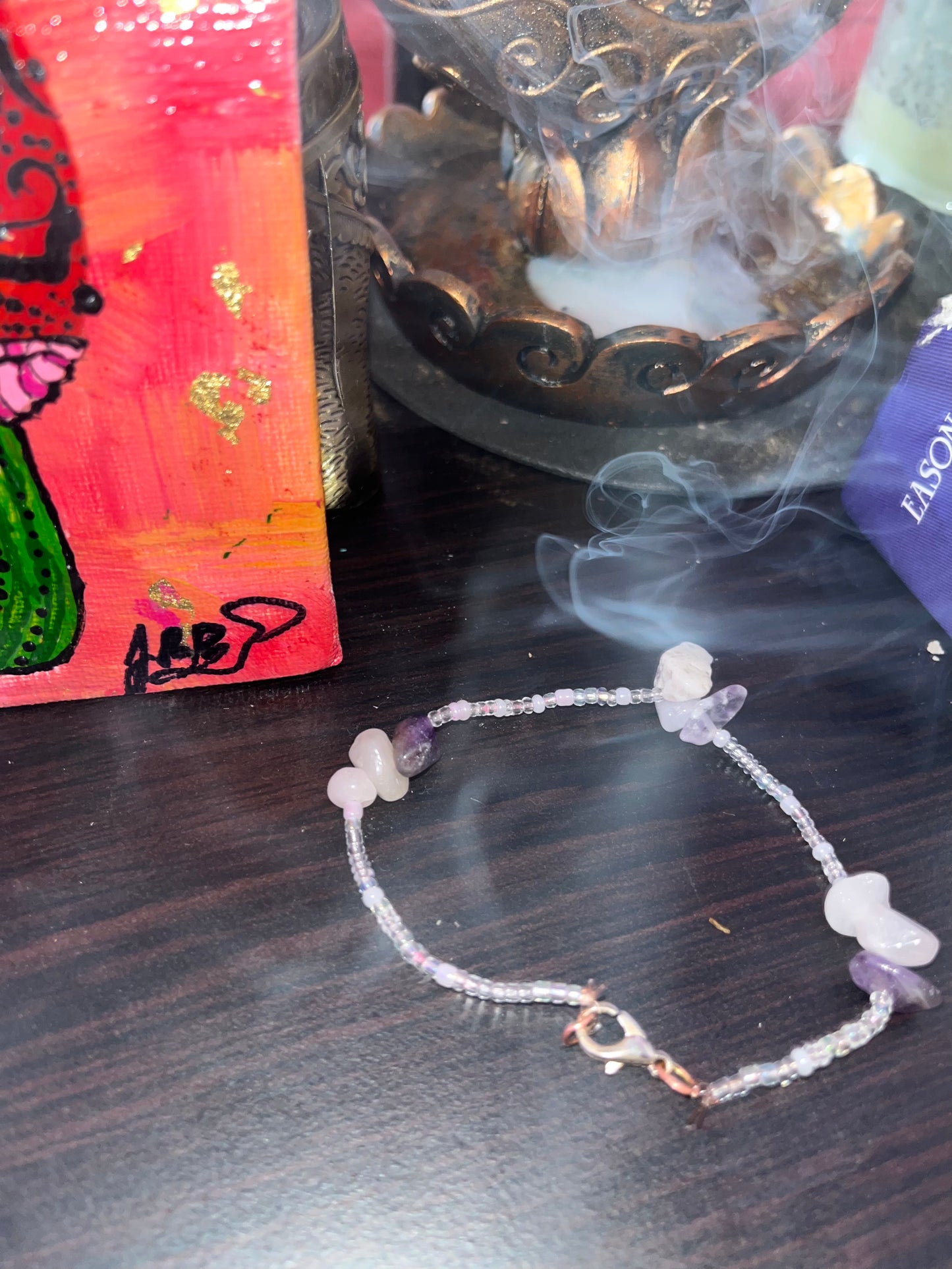 "Divine Clarity" Amethyst Bracelet